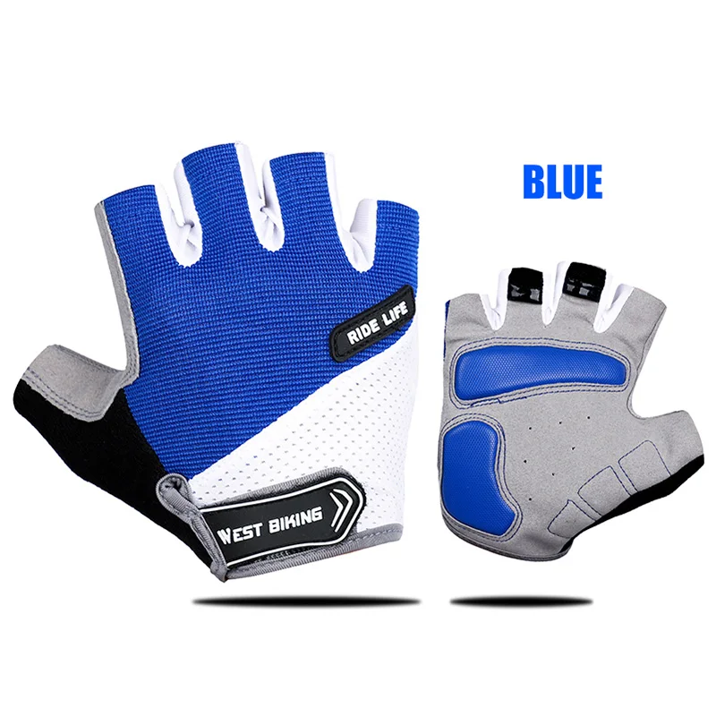 Перчатки для велоспорта с полупальцами горного перчатки мотоцикла мужские и