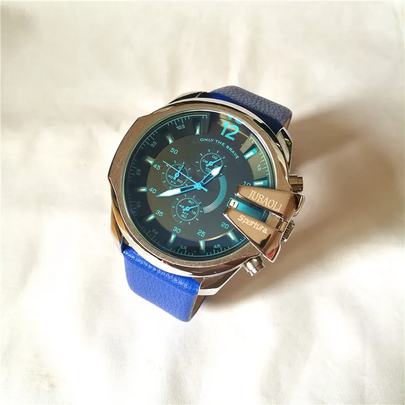 Роскошные брендовые кварцевые часы с хронографом мужские водонепроницаемые