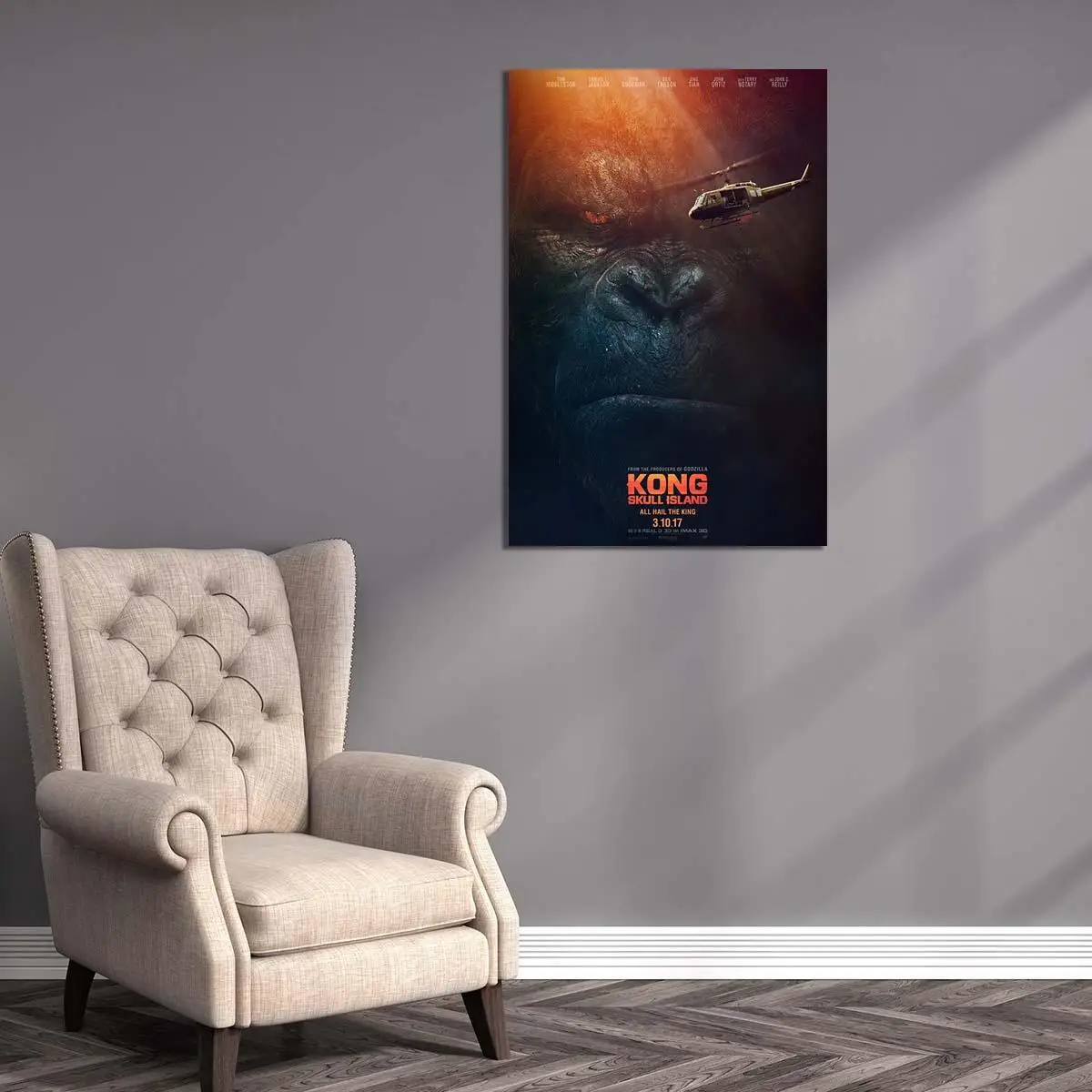 Goedkoop Schedel Eiland Movie Poster Verf Op Canvas Schilderijen Home Decor Voor Woonkamer Decoratie Moderne Kunst Mode Foto Wall Art 1T