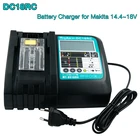 Зарядное устройство для литий-ионных аккумуляторов Makita, 14,4 В, 18 в, BL1815, BL1830, BL1840, BL1850, BL1440, BL1460, BL1860, BL1430, DC18RC