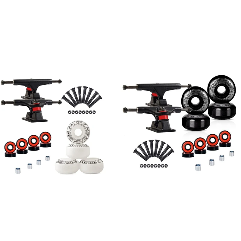 

Профессиональный подвески для скейтборда колеса Комбинации 5 дюймов мост 52X30mm 95A доступный длинный колесный Запчасти скейтборд