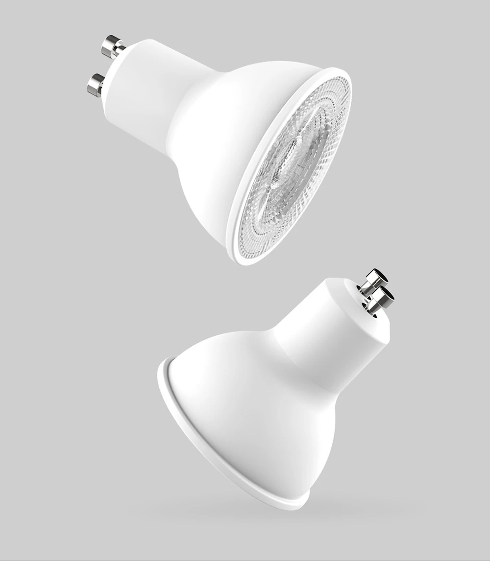 

Yeelight GU10 Smart LED Bulb W1 Dimmable Lamp Warm Light 2700K 220V 4.8W 350lm WiFi App Voice Control for Google Assistant Alexa