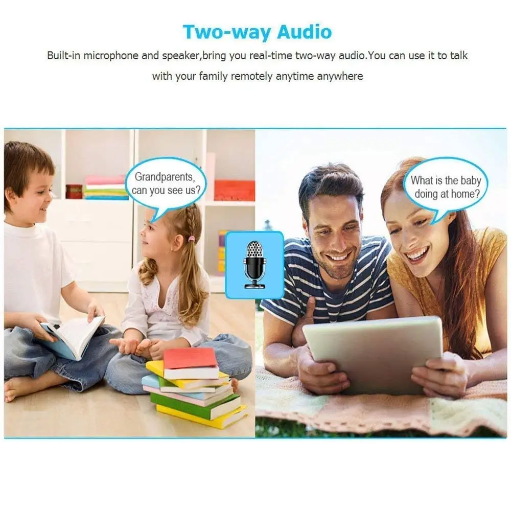 2mp HD 1080 P ptz Wi-Fi IP Камера ИК-Ночное видение двухстороннее аудио видеонаблюдения Smart Камера SD представления карты yoosee App