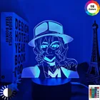 Bungo Stray Dogs светодиодный светильник накахара чууя для украшения спальни подарок красочный светильник аниме Waifu 3d лампа накахара чууя