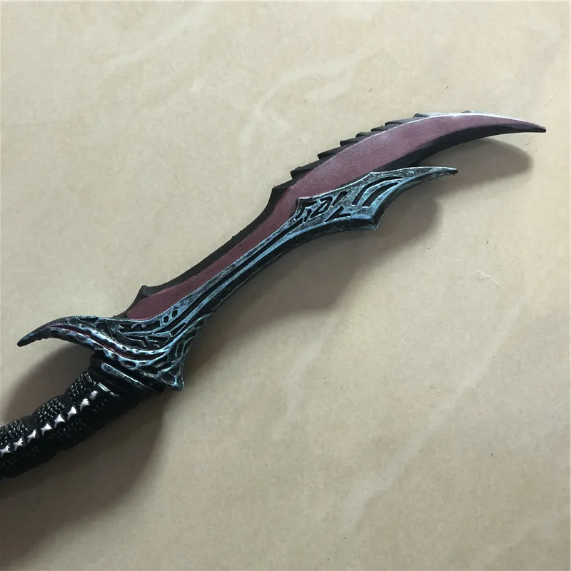 Фигурка героя фильма 1:1 Orc Anti-Mage Scythe of Vyse Elf модель оружия реквизит для косплея на