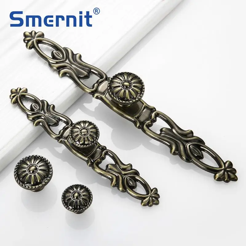 Винтажные дверные ручки металлические антикварные и для кухонных шкафов буфета