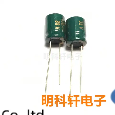 Новинка 100%, оригинальный электролитический конденсатор 35 в 470 мкФ, размер 10*13 мм, 30 шт.