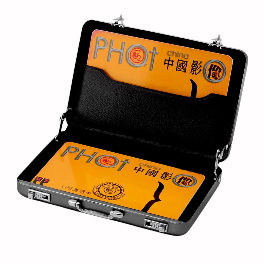 Мини Портфели Бизнес карты Чехол карман для удостоверения личности-пароль