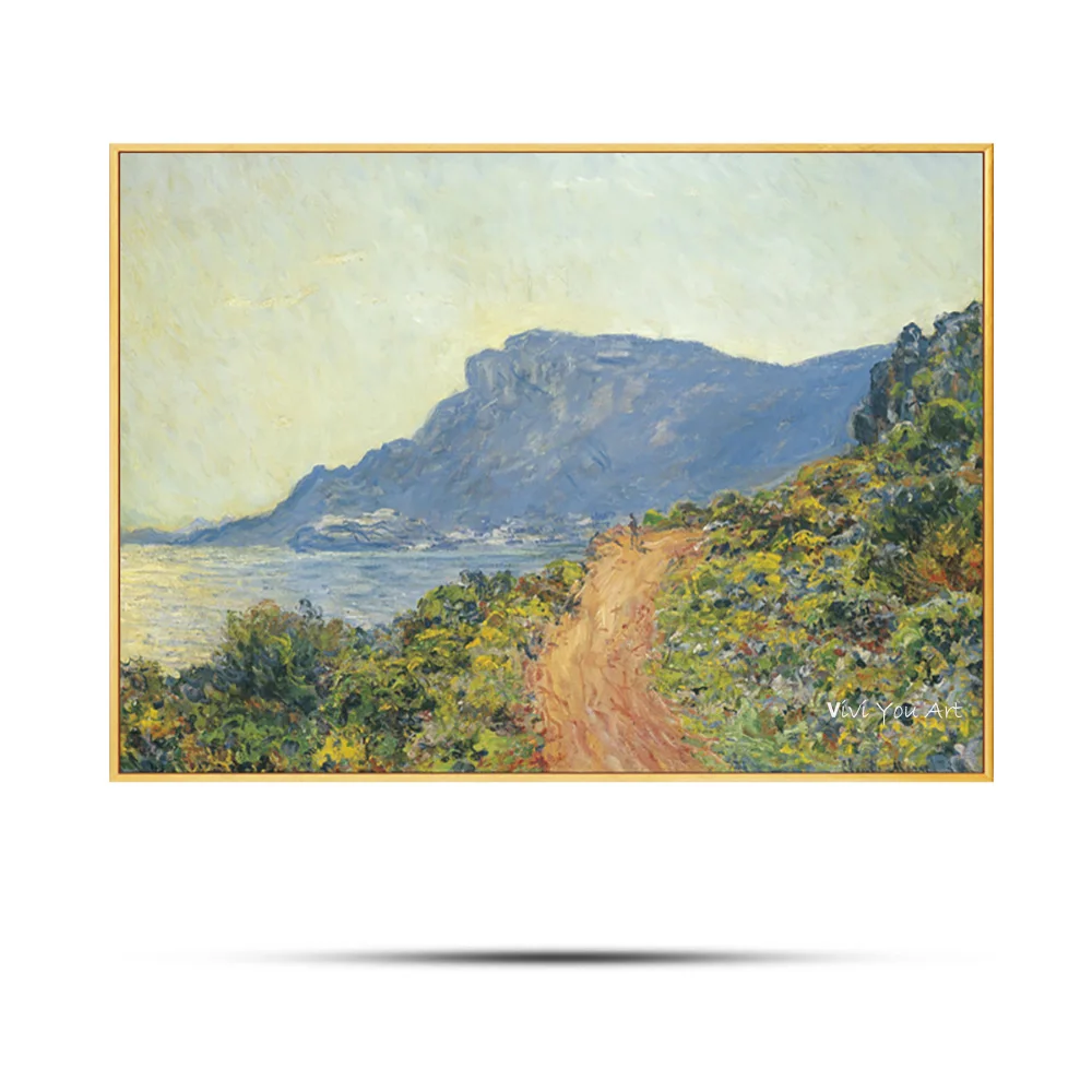 Koop Beroemde Monet Canvas Schilderij Moderne Abstract Landschap Nordic Poster Muur Foto Voor Woonkamer Home Decoratieve