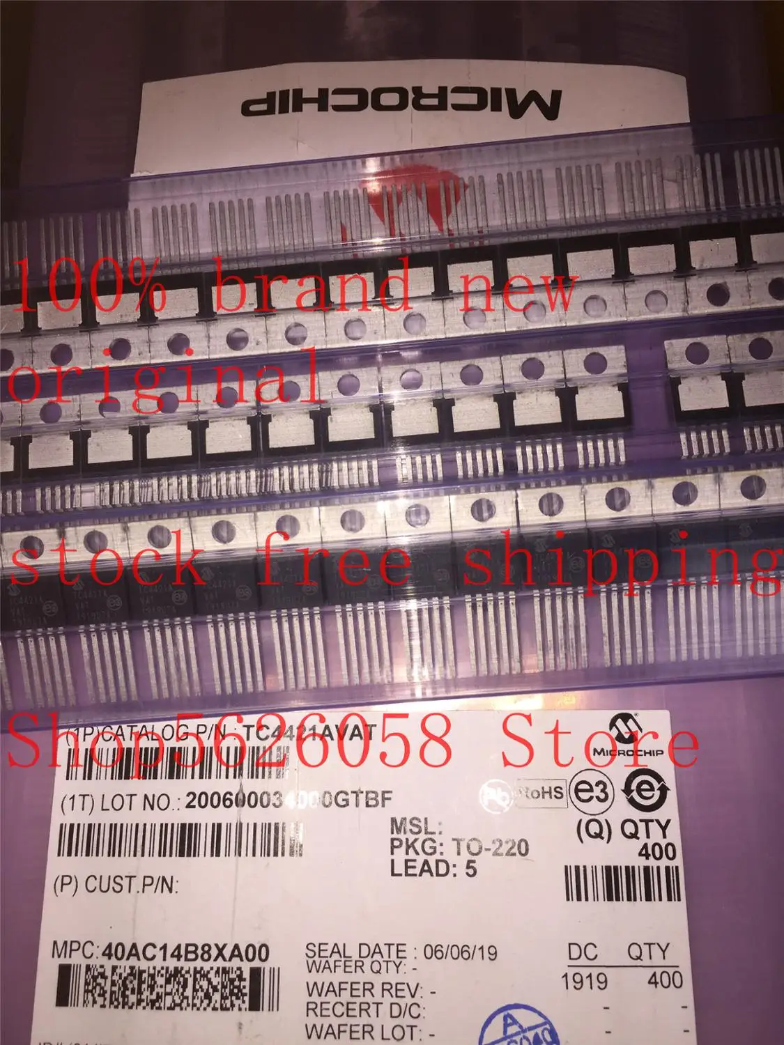 TC4421AVAT TC4421A TO220 5 100% Новый оригинальный 10 шт./лот STOCK|Умные розетки| |