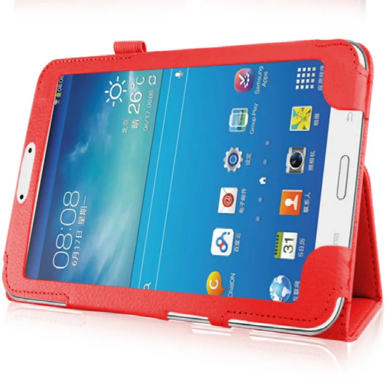 Чехол для планшета Samsung Galaxy Tab 3 8 0 T311 чехол из искусственной кожи Tab3 SM T310 T315 с