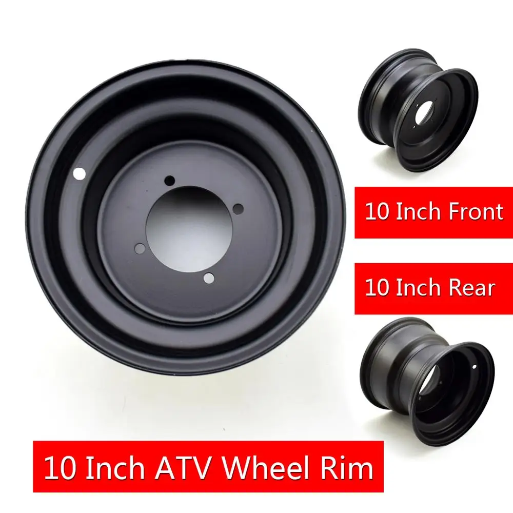 10 дюймовый квадроцикл Quad Wheel Rim GO kart Golf Багги Drift Trike Off Road 4 wheel|Обода| |