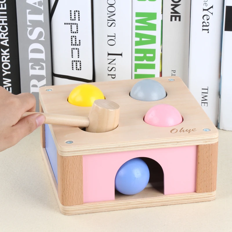 Радуга выбить мяч дошкольного обучения Eeducational Игрушки для малышей Детский Пол