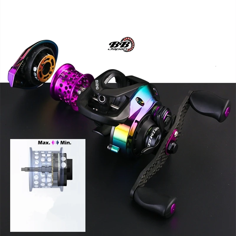 Рыболовная катушка Phantom подшипник компании NMB BFS для заброса приманки короткая