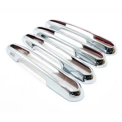 

Hollow Chrome SmartKeyHoleDoorHandleCover Trim 4pcs For Toyota RAV4 19-20
