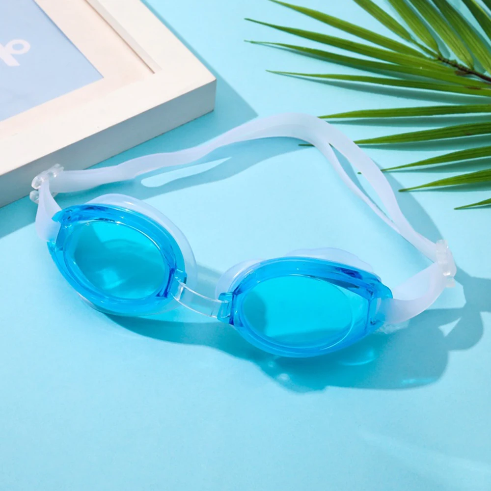 MYSTYLE Adult Swimming Goggles HD Large Frame Silica Gel Waterproof Anti-fog ColorsTourist Sports Men/women Glasses A04 | Спорт и