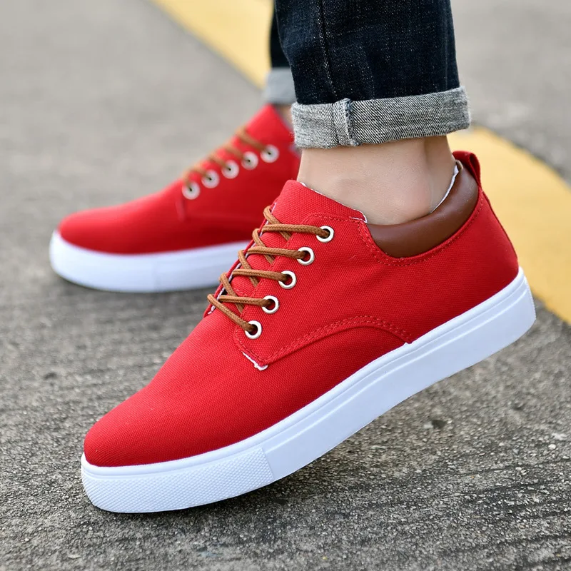 

YSHUNIJ 2021 New Trend Simple Fashion Canvas Shoes Comfortable Plus Size Men's Joker Casual Shoes Mens Shoes