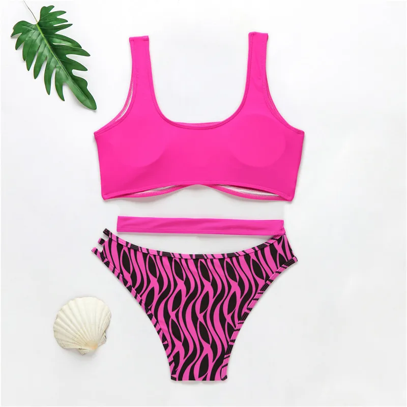 Бикини 2021 роскошный купальник пуш ап танга сексуальный женские повязка бикини с