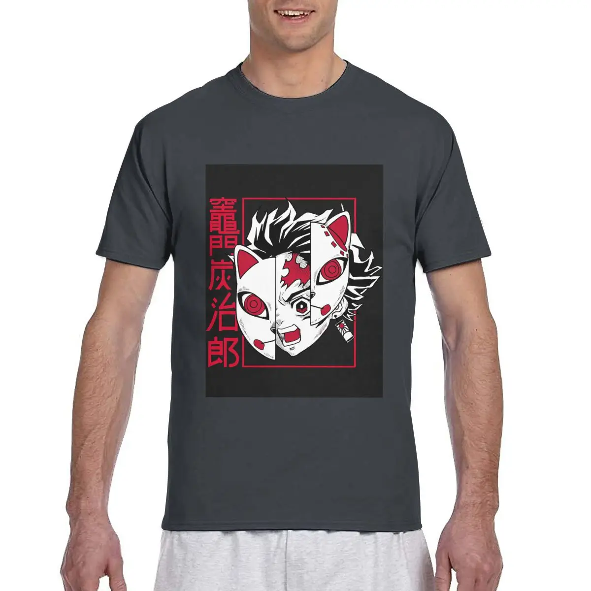 

Demon Slayer brand loose t shirt custom female/male summer t shirt figure women/men t shirt
