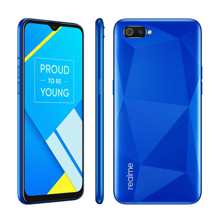Мобильный телефон Realme C2 RMX1941 версия RU 6 1 дюймов 2 Гб ОЗУ 16 ГБ ROMDual камера заднего