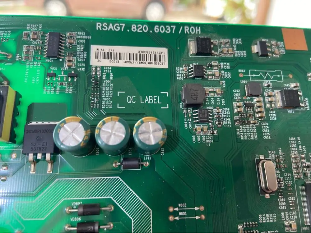 

Original LED32K188 (BOM1) 175601 motherboard RSAG7.820.6037 screen HD315DH