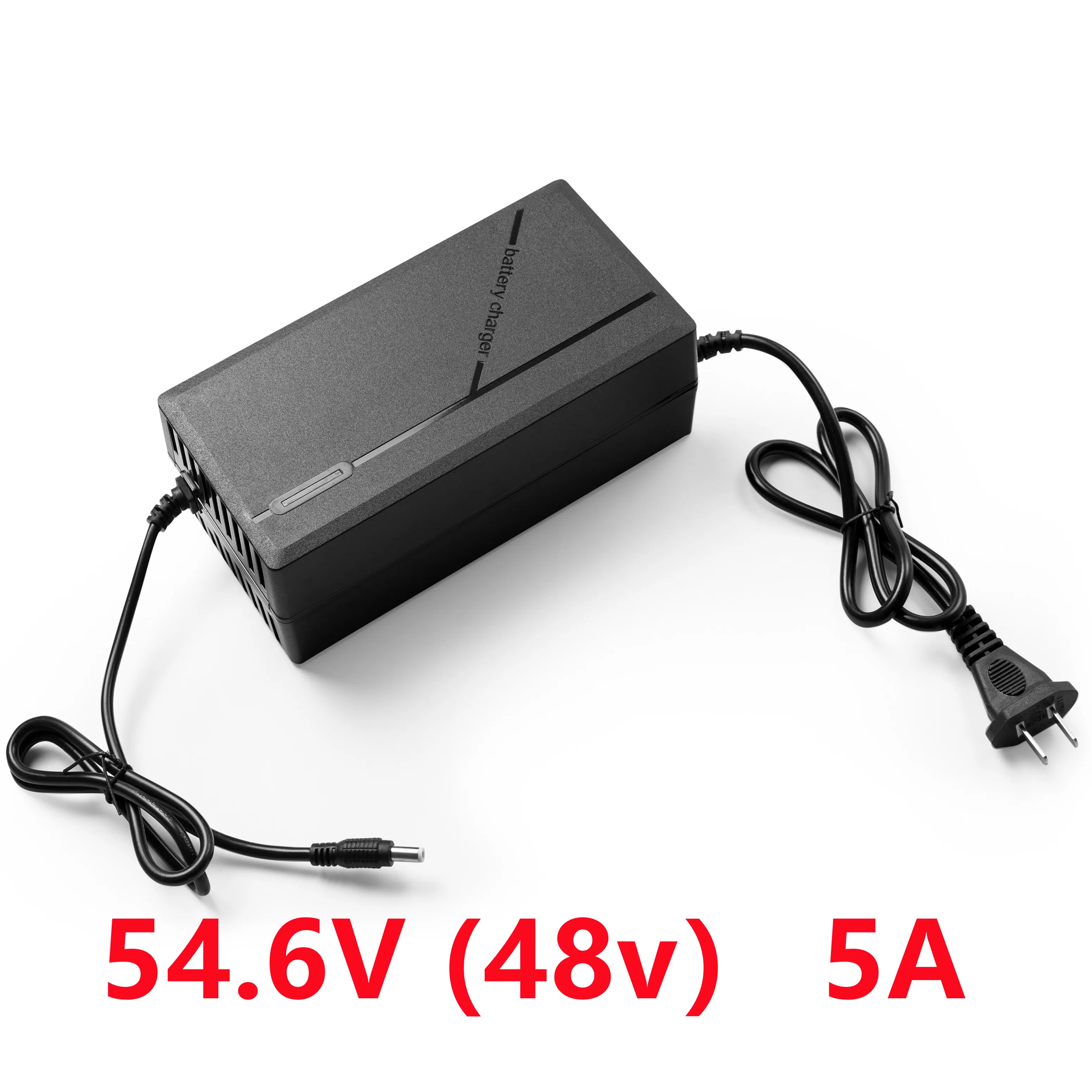 

54.6V 5A Smart Lithium Battery Charger For 48V 13S Electric Scooter Bicycle ebike Wheelchair Li-ion Battery