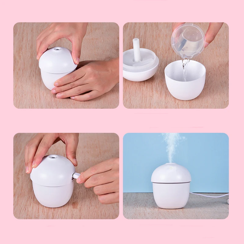 Увлажнитель воздуха ультразвуковой со светодиодсветодиодный подсветильник кой