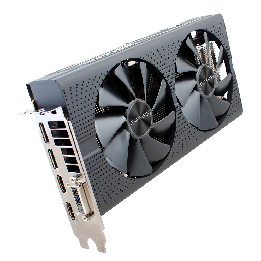 SAPPHIRE AMD Radeon RX 570 8GB Графические карты RX570 Gaming PC Видеокарта GDDR5 256 бит PCI Express 3.0 Настольный для использования.