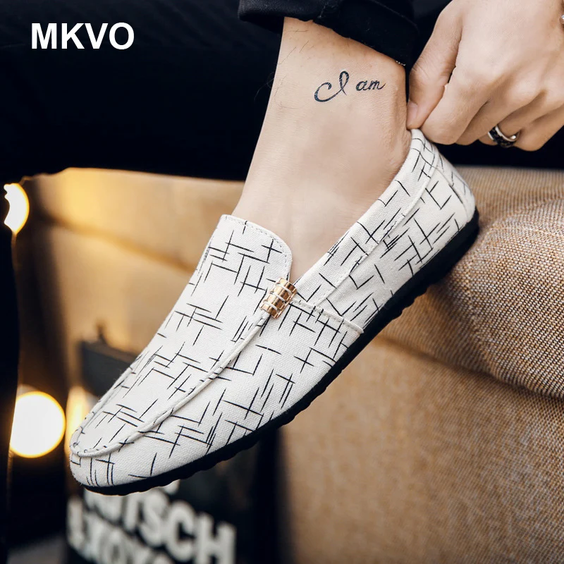 Мужская повседневная обувь парусиновая для мужчин Chaussure Homme сезон осень-зима