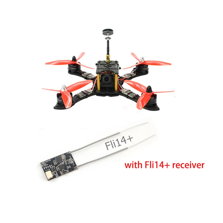 JMT 210 мм RTF Mini Racer RC FPV квадрокоптер гоночный дрон с передатчиком Flysky FS I6 F4 Pro(V2) контроллер полета - Цвет: Drone with Receiver