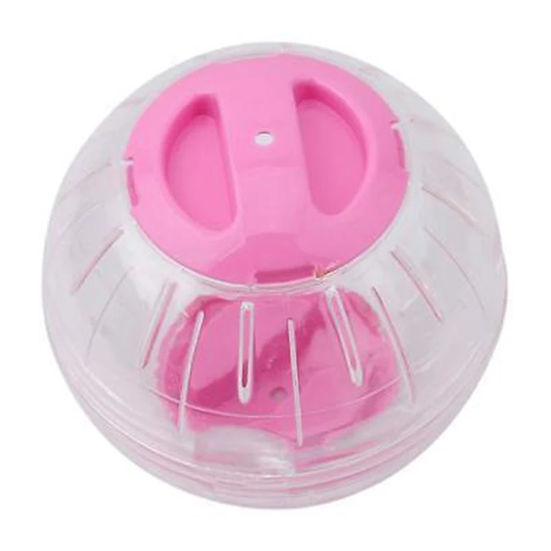 

2021 1pc Small Size 10cm Home Pet Funny Running Ball Plastic Grounder Jogging Hamster Pet Small Exercise Toy 3 colors