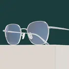 Очки для мужчин и женщин Полная оправа из чистого титана очки многоугольные широкие очки для близорукости