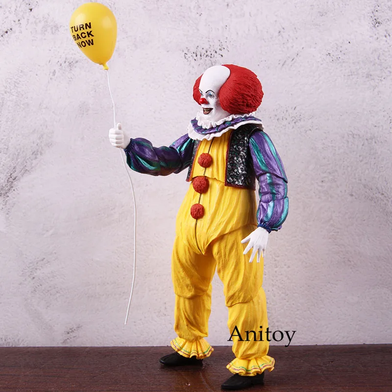 NECA Стивен Кинг это пеннивайз клоун это фильм 1990 конечная ПВХ NECA Ужасы Фигурки Коллекционная модель игрушки
