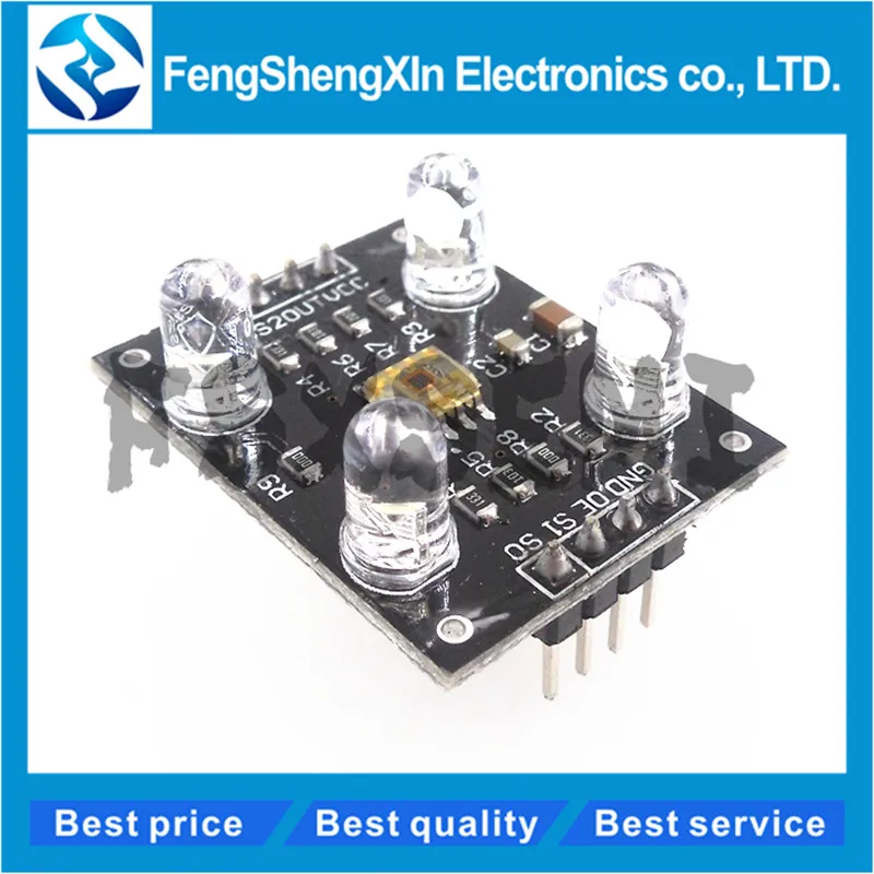 Датчик цвета TCS230 модуль детектора датчика распознавания цветов TCS3200 вход 3-5 в