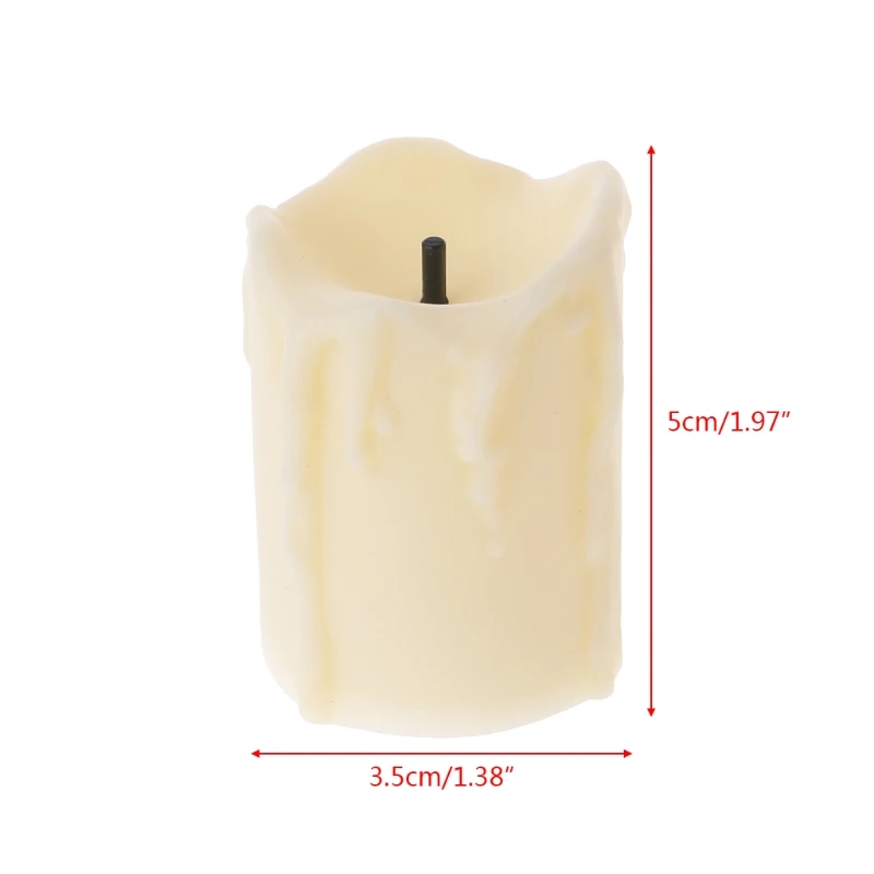 Новогодние Свечи светодиодная чайная лампа на батарейках поддельная