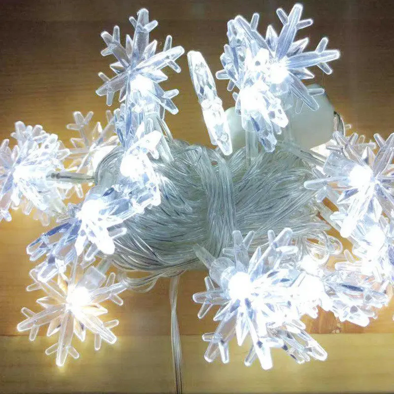 10m 100Led White Романтический 10 м 100 шт. светодиодные полосы света год украшение Новогоднее украшение Adornos de Navidad Para Casa Adornos de Navidad, q - Цвет: 10m 100Led White