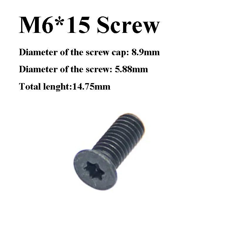 Винты M6 * 15 для деревообработки сменные карбидные вставки 14x14x2 0 или 15x15x |