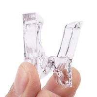 transparent poly nail gel quick building nail extension tips clip manicure art tool