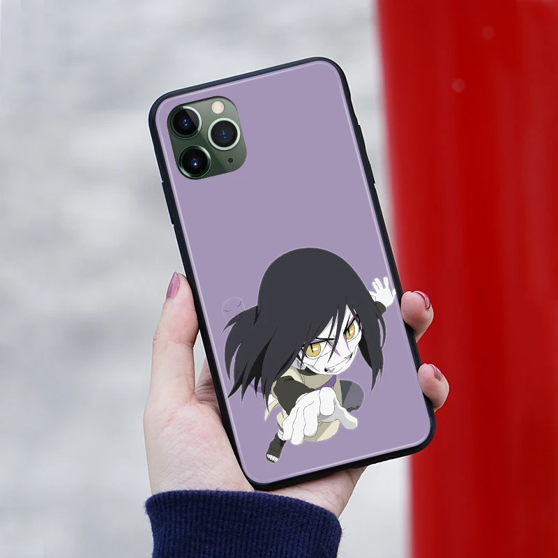 Милый чехол Gaara для телефона с аниме iPhone 6s 7 8 Plus X XR XS 11 Pro Max Samsung S Note 9 10 20 ultra|Бамперы|