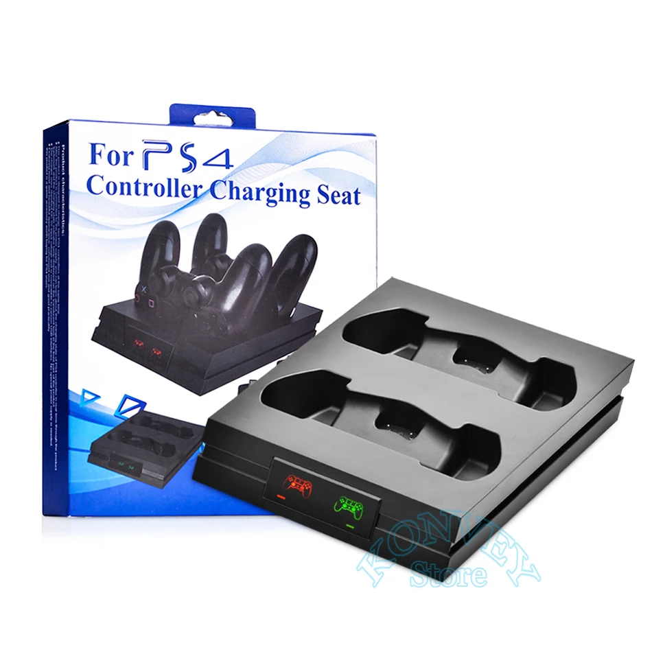 2020 PS4 Pro тонкий контроллер PS 4 аксессуары геймпад зарядное устройство Подставка