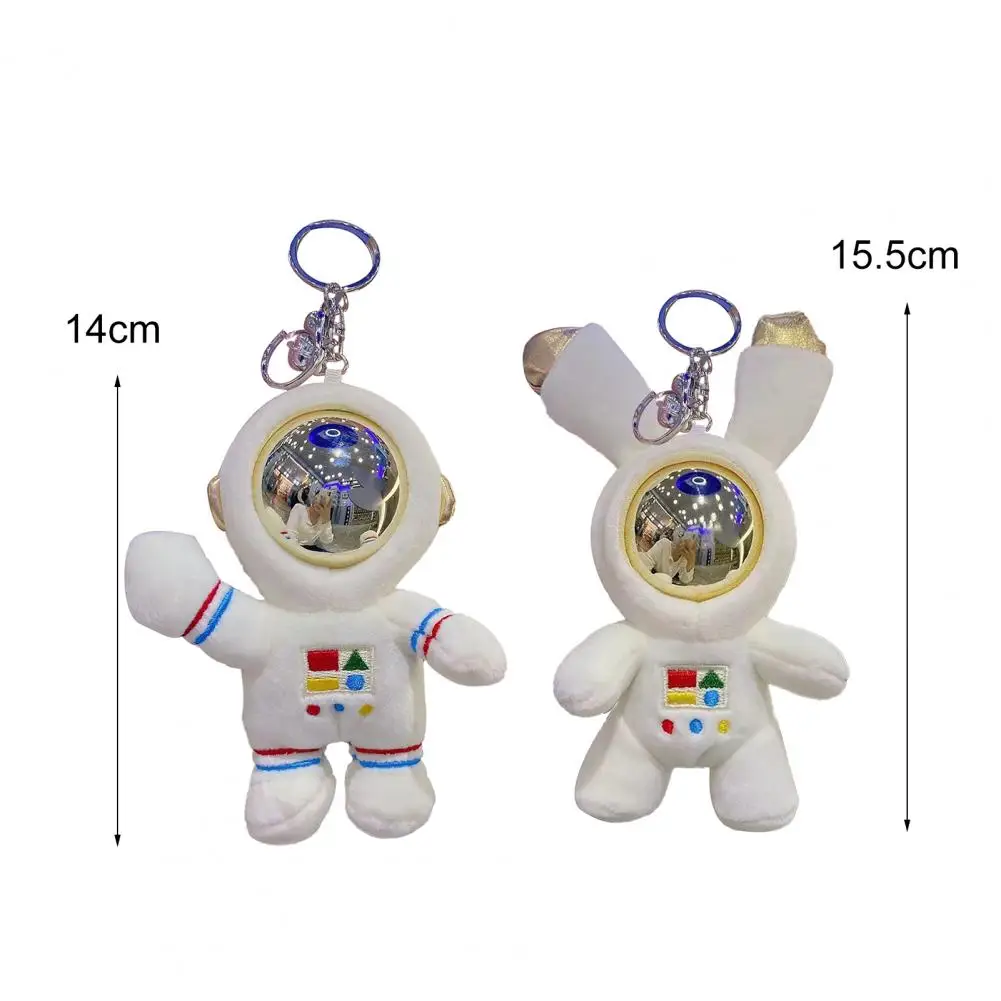 Брелок с космическим астронавтом пушистые украшения гладкой текстурой