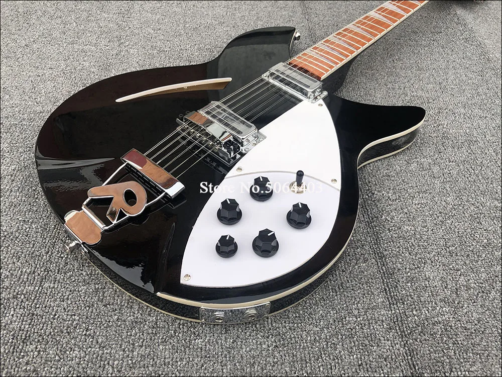 360 электрогитара 12 нитей черная краска полупустые core гитары на шее 3 написание р