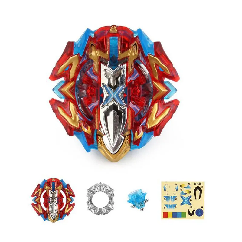 

B-X TOUPIE BURST BEYBLADE B-120 Starter Buster Excalibur.1'.sw B120 Metal Spining Gyro High Performance Combat B192 Kids Toy