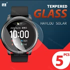 Защитное стекло для смарт-часов Haylou Solar LS05, 9H, 5 шт.