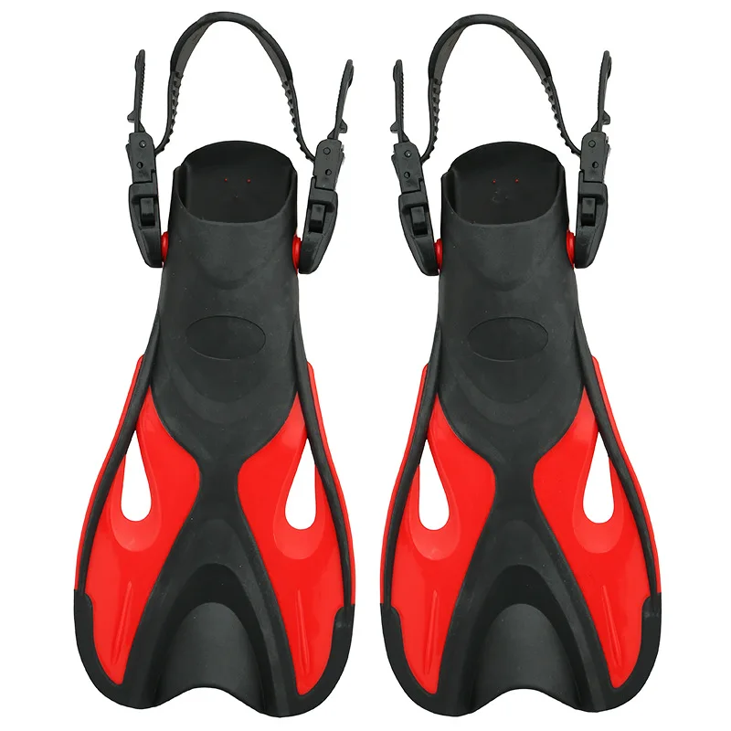 

Swimming Fins For Adult Adjustable Foot Flippers Submersible Silicone Scuba Boot Diving Open Snorkeling Diving Training shoes