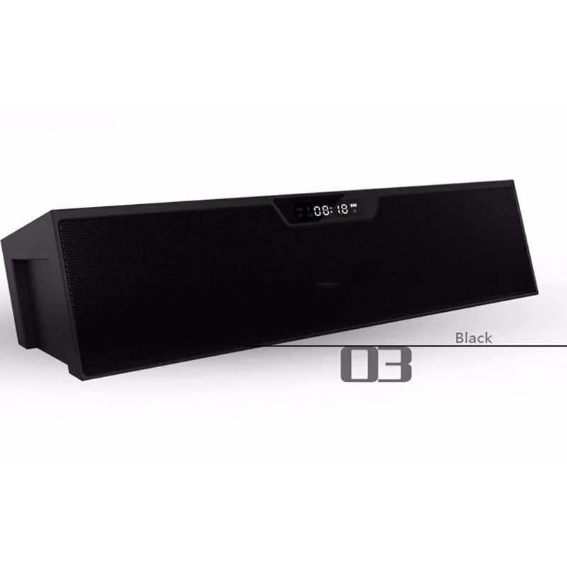 Беспроводной Bluetooth динамик сигнализация двойной FM радио 10 Вт портативный стерео