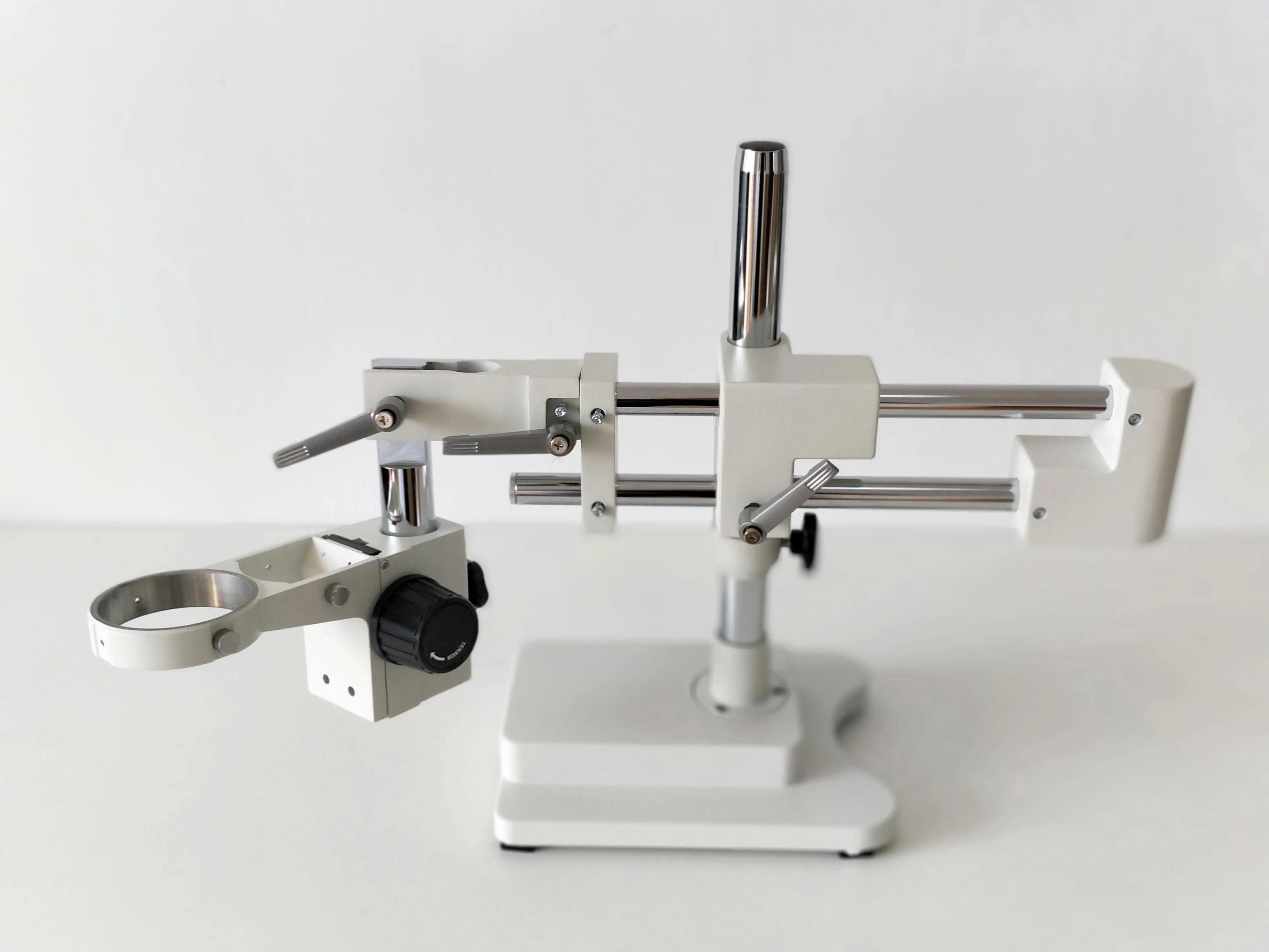 Топ тяжелый 1 комплект STL2 микроскоп двойная стрела стойка + зум стерео фокус