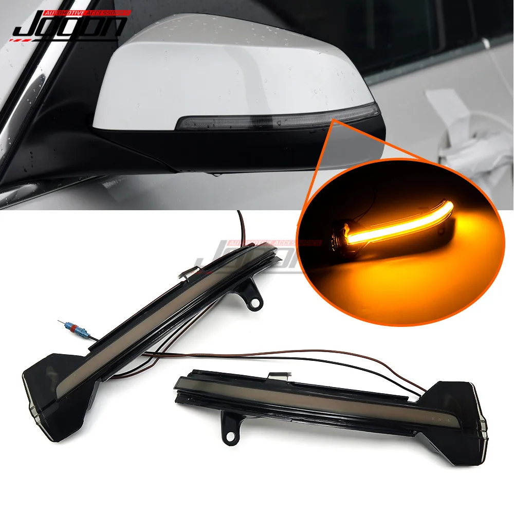 Для BMW 5 6 7 Series F10 F11 F07 F06 F12 F13 F01 F02 светодиодный светильник с динамическим сигналом