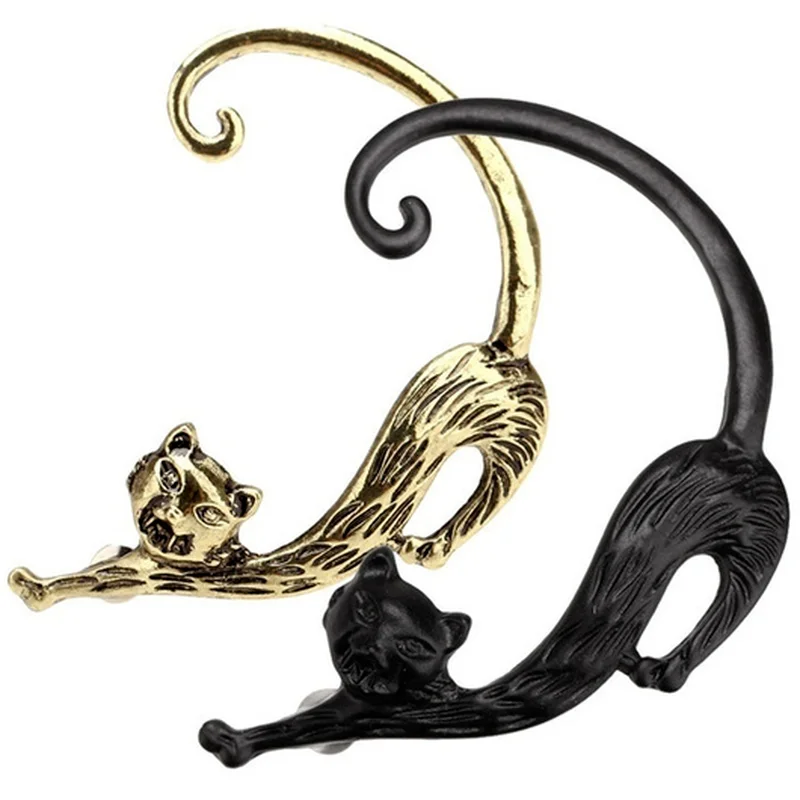 

Глянцевые серьги-подвески в стиле панк, 3 цвета