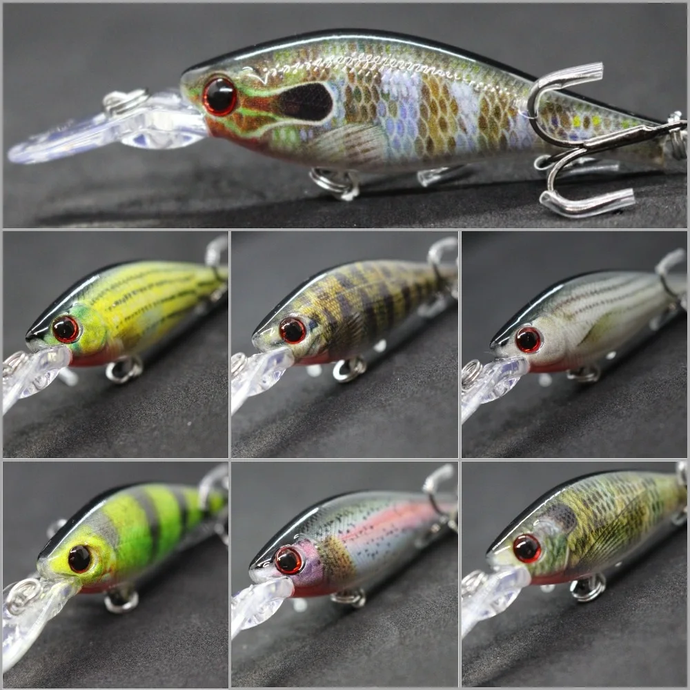 Новинка реалистичные цвета wLure бренд Crankbait литье приманка с качественным тройным крючком 7,2 г 8,5 см Jerkbait на заказ живопись HM515